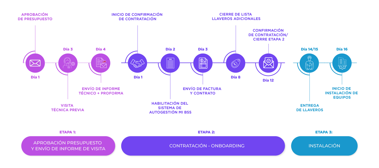 Proceso de trabajo BSS
